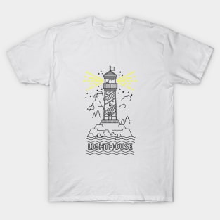 Lighthouse Monoline T-Shirt